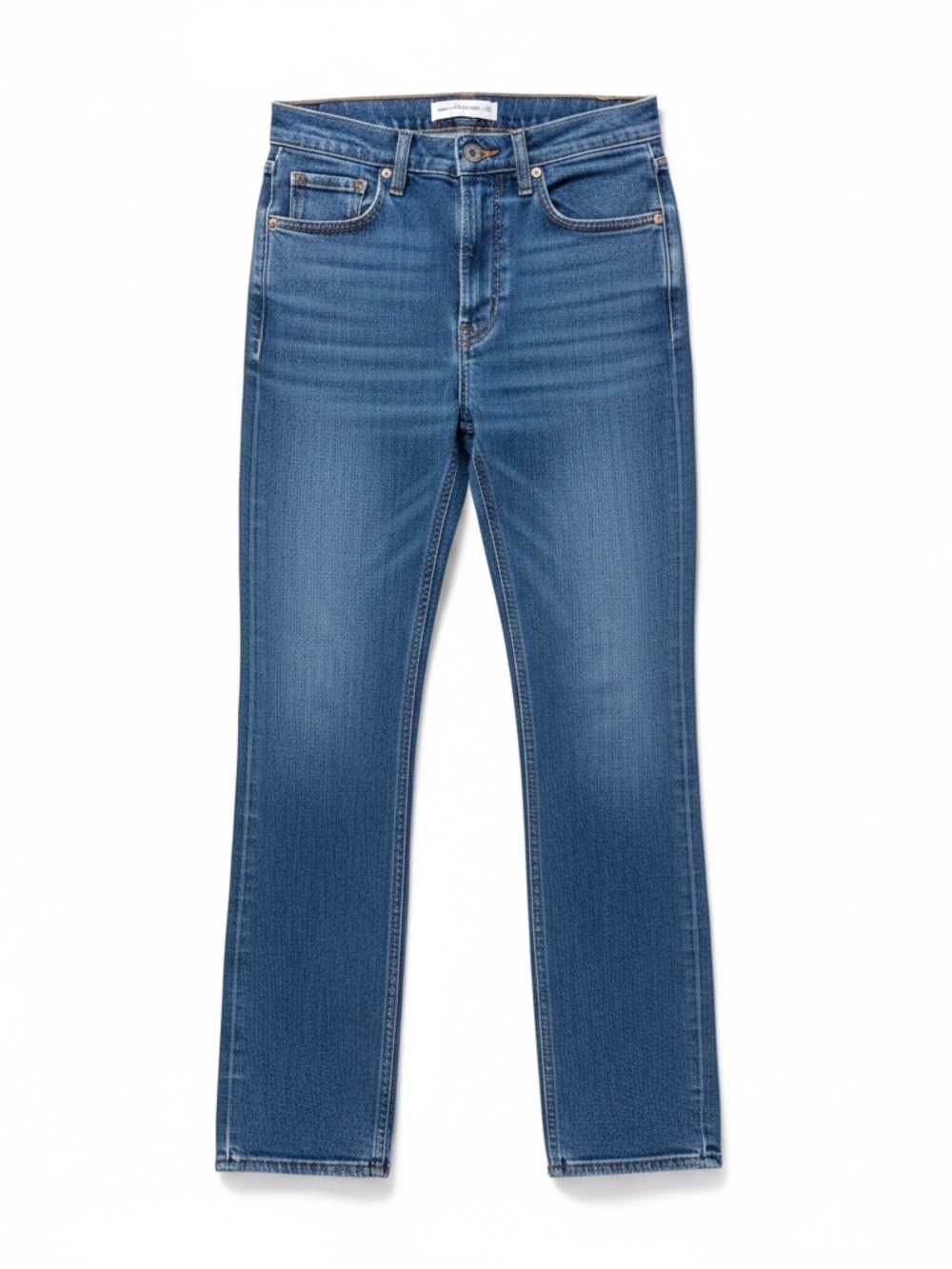 Abercrombie & Fitch 90s Slim Straight Jeans Ultra High Rise Size 23
